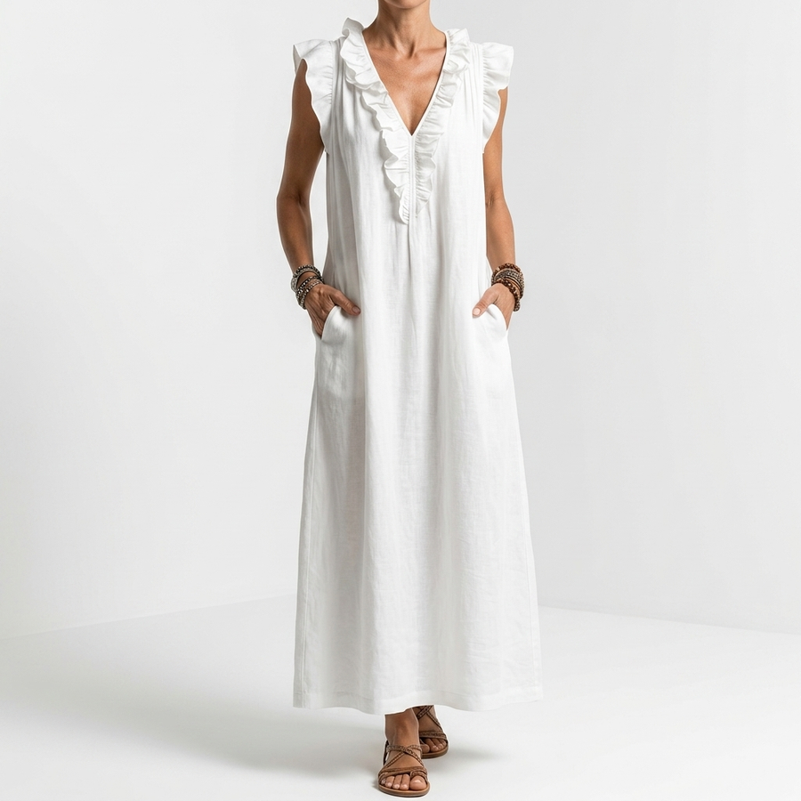 Terrale — Vestido maxi bohemio con elegancia natural