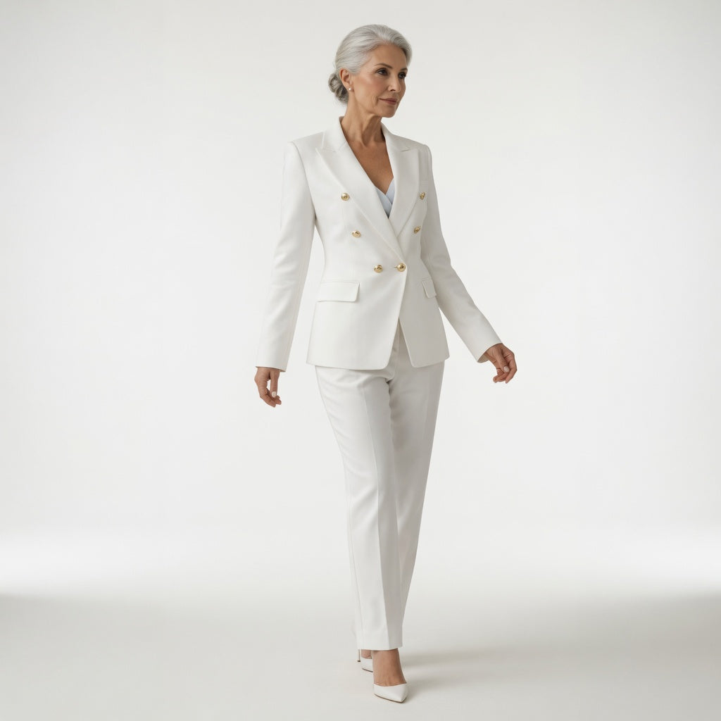 Odette — Traje pantalón chic y fluido