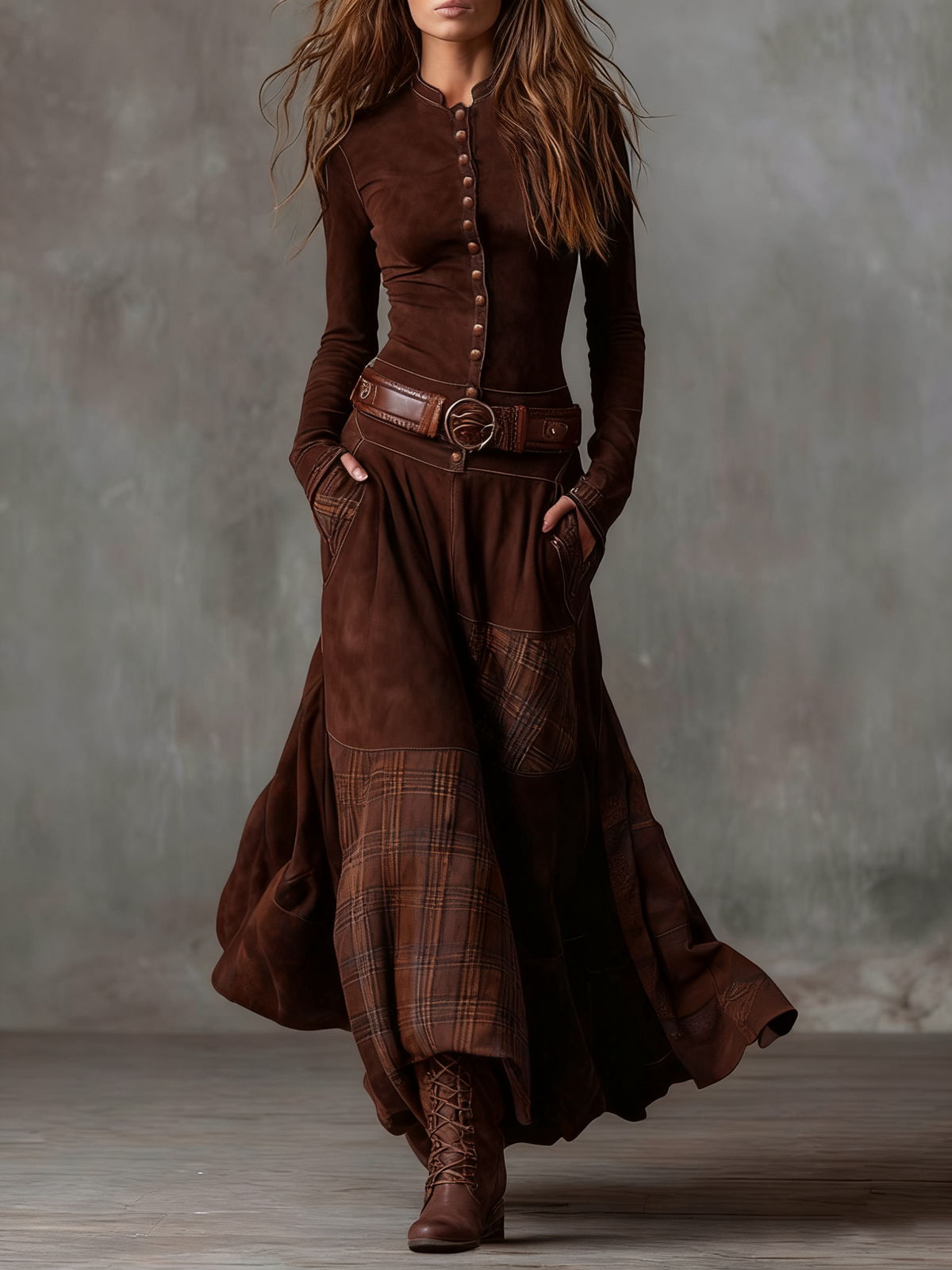 Solène — Vestido maxi con encanto vintage