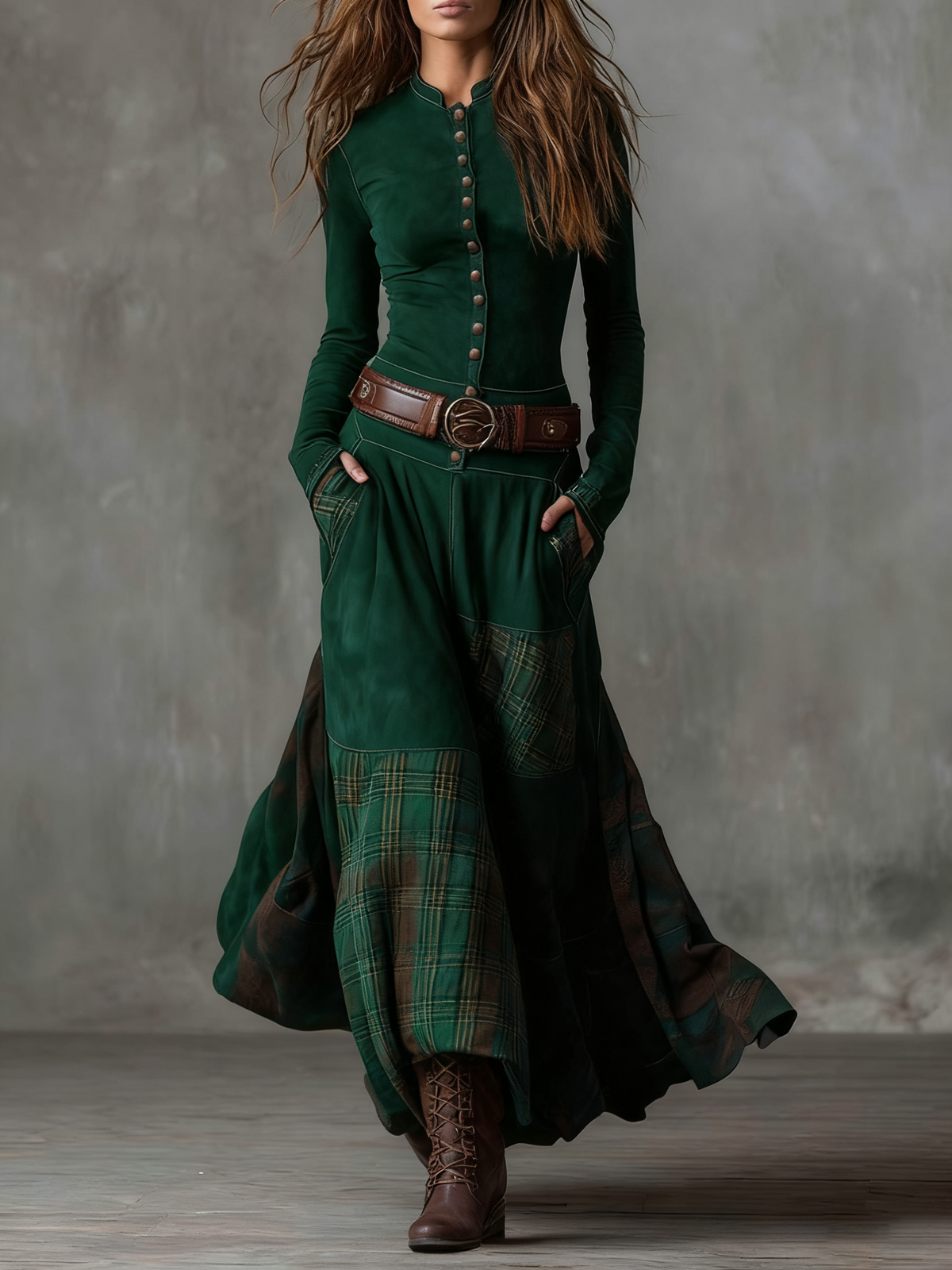 Solène — Vestido maxi con encanto vintage