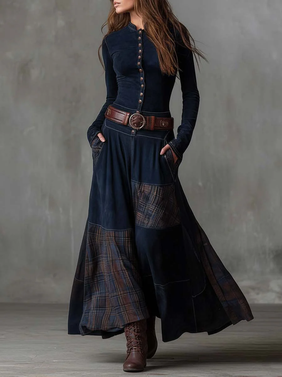 Solène — Vestido maxi con encanto vintage