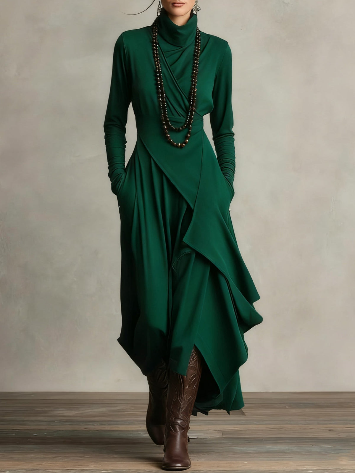 Marianne — Maxi vestido bohemio elegante