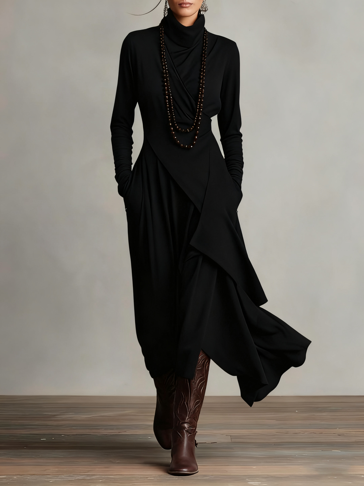 Marianne — Maxi vestido bohemio elegante