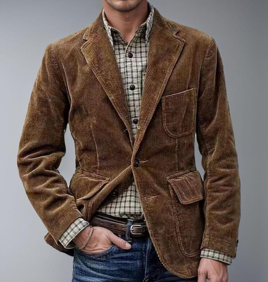 Thomas — Chaqueta y chaleco vintage elegante