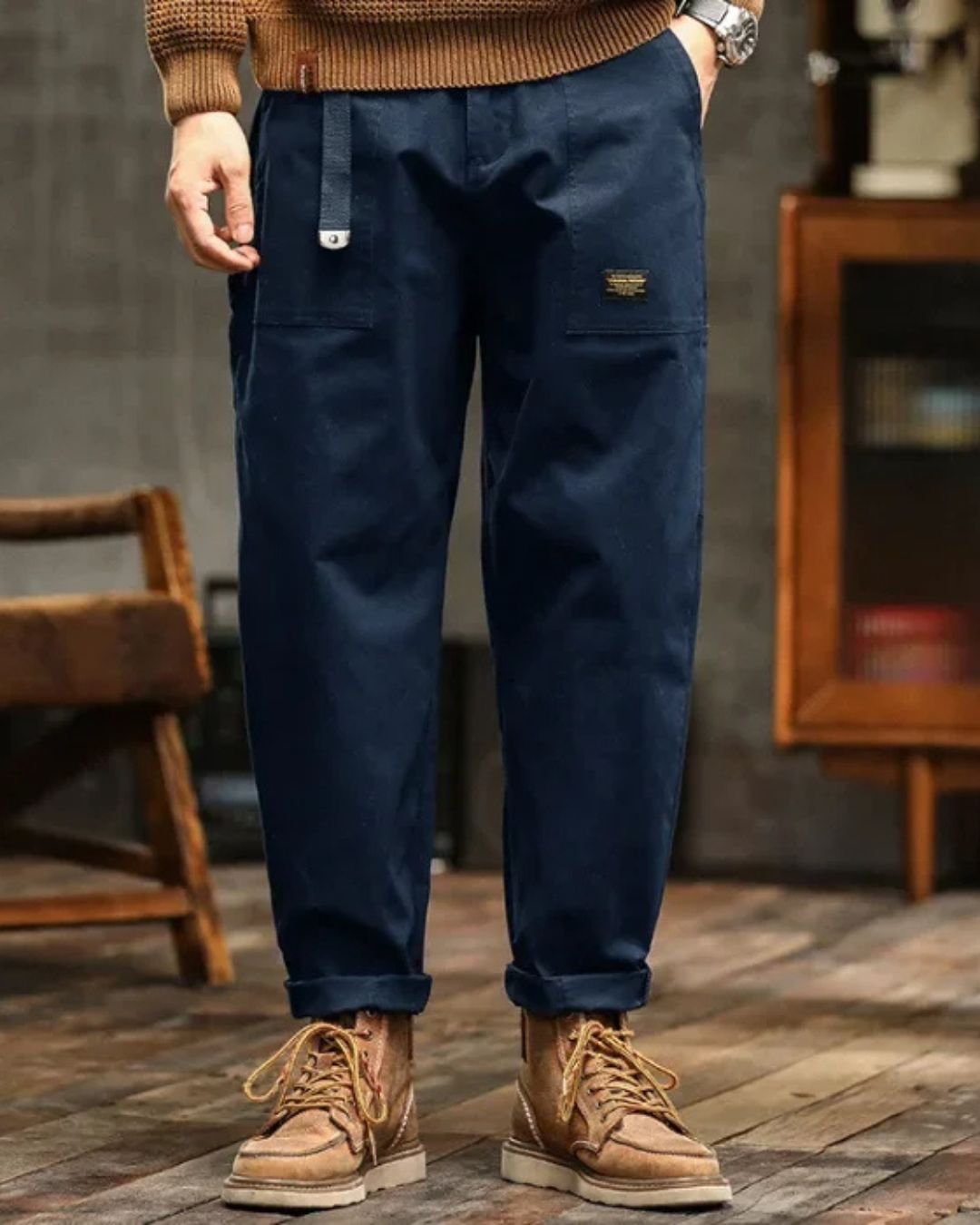 Théodore — Pantalón cargo elegante y cómodo
