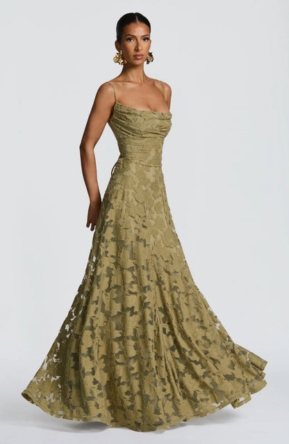 Élodie — Vestido maxi elegante y fluido