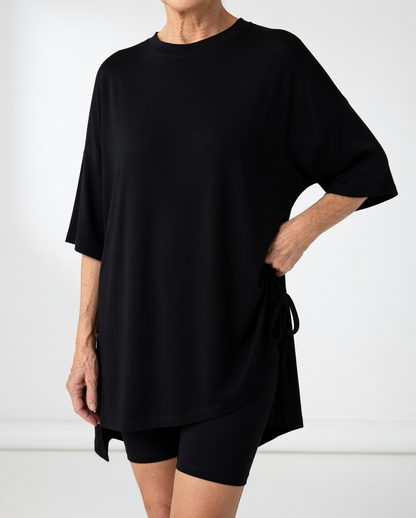 Louisette — Conjunto de camiseta oversize y short