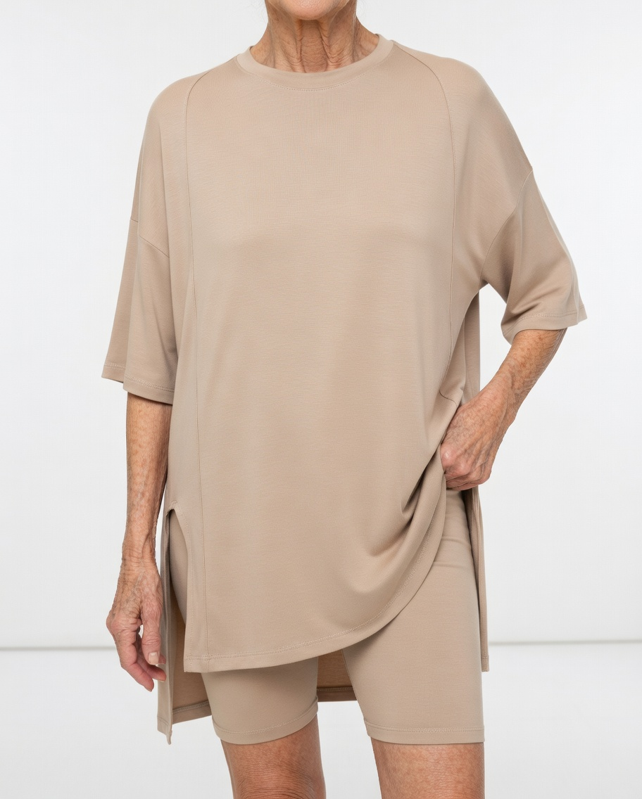 Louisette — Conjunto de camiseta oversize y short