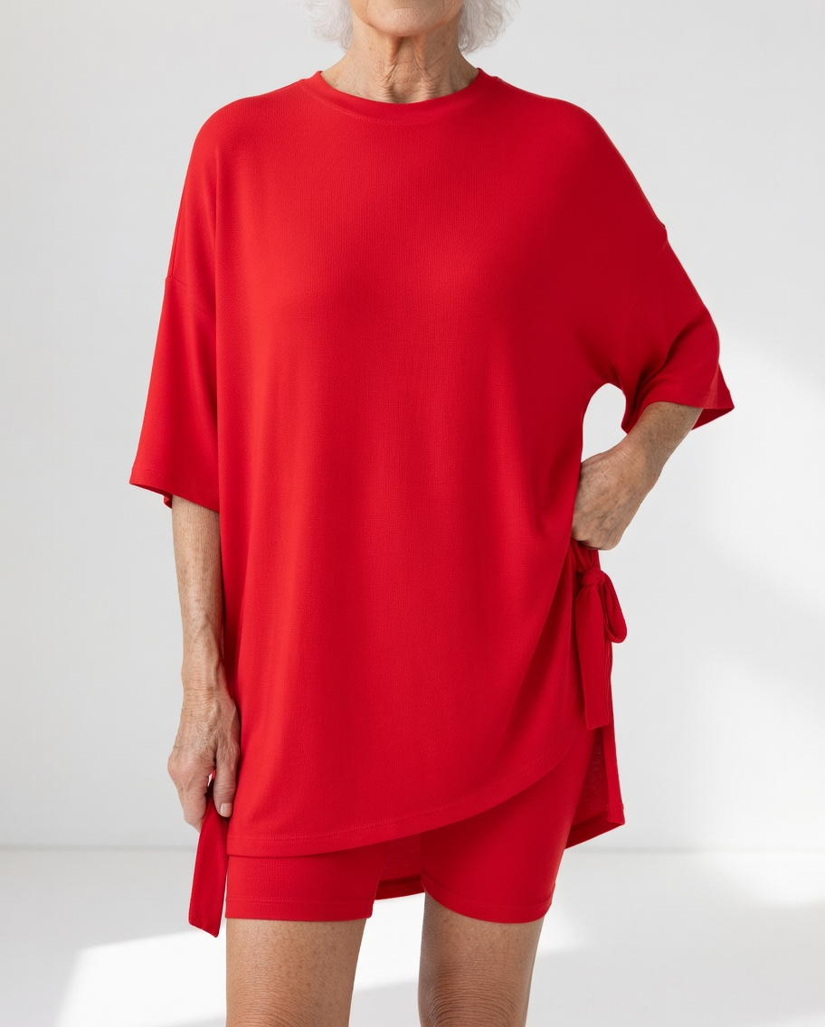 Louisette — Conjunto de camiseta oversize y short