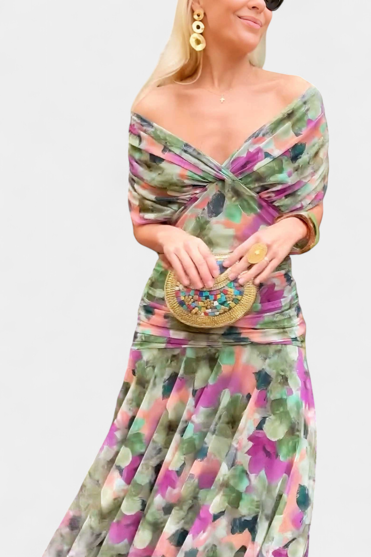 Alizée — Vestido floral con gracia etérea