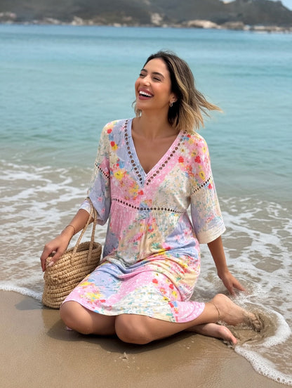 Lysiane — Vestido floral ligero y elegante