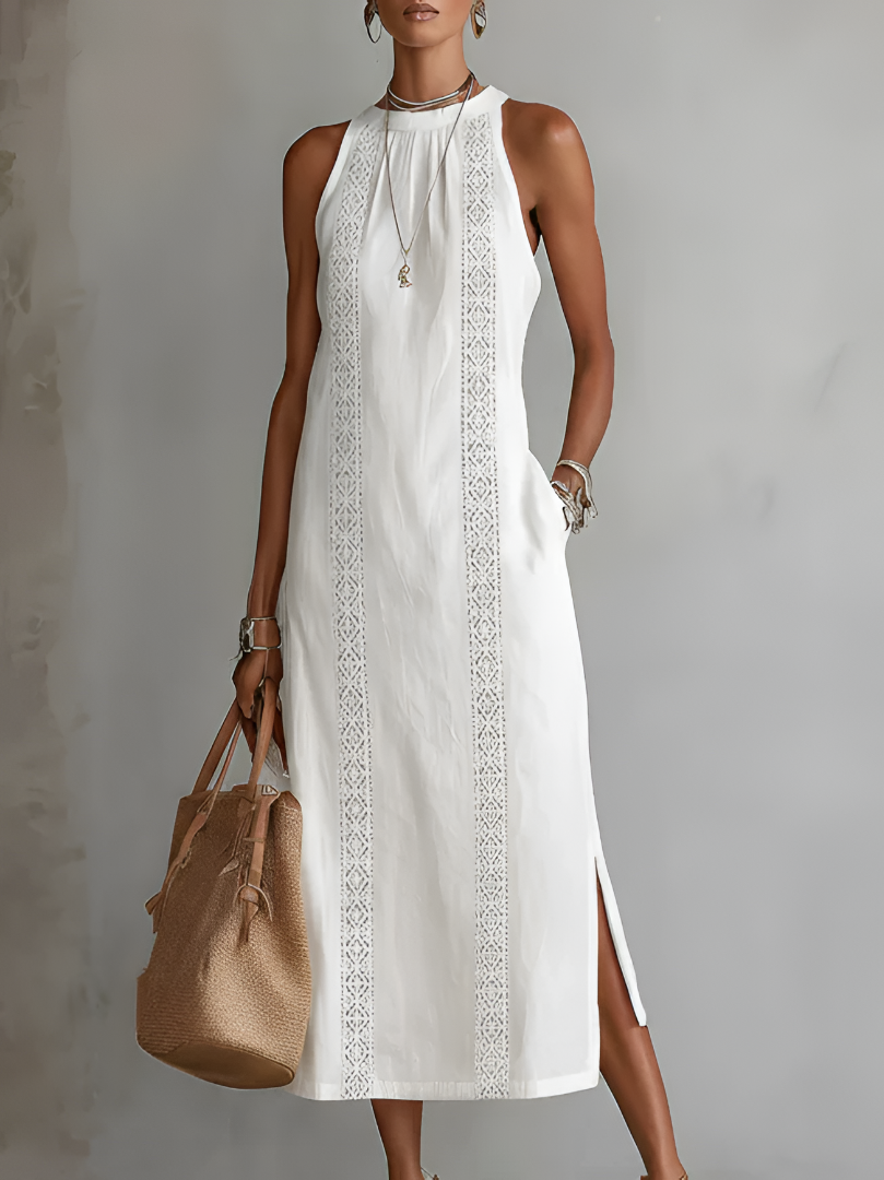 Marcelline — Vestido midi minimalista con elegancia natural