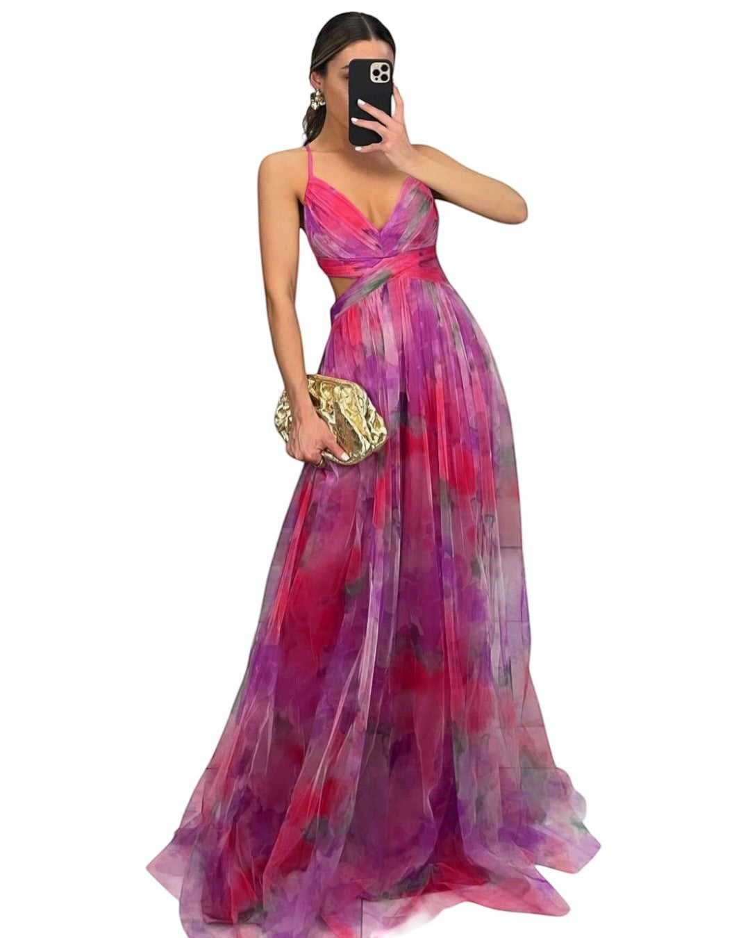 Émilienne — Vestido largo artístico y fluido