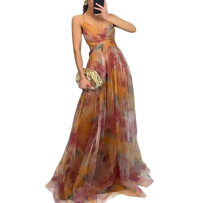 Émilienne — Vestido largo artístico y fluido