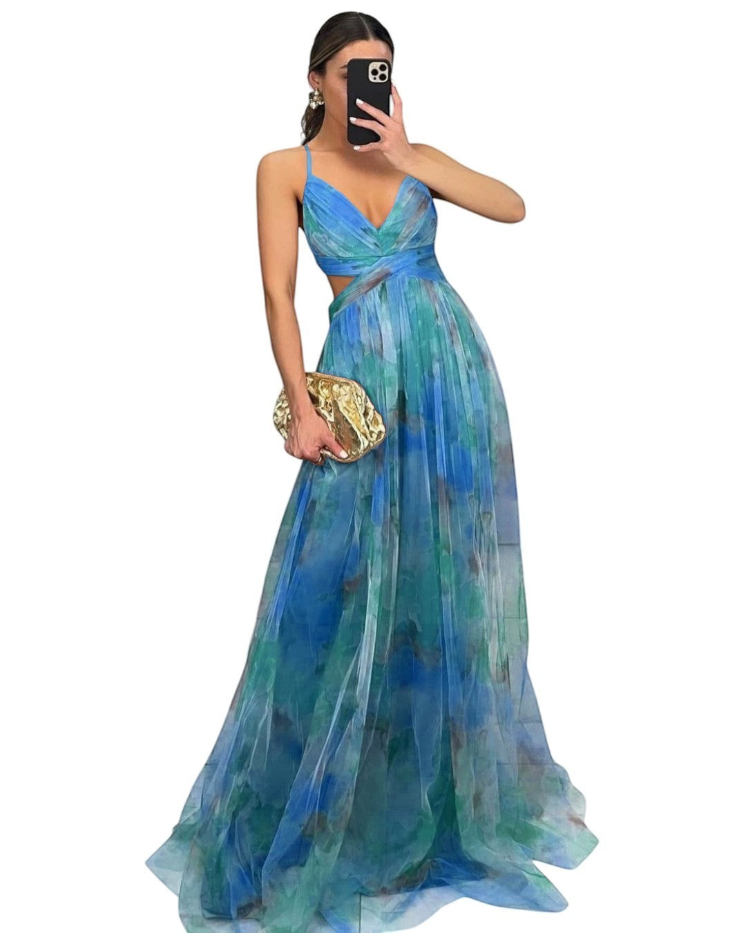 Émilienne — Vestido largo artístico y fluido
