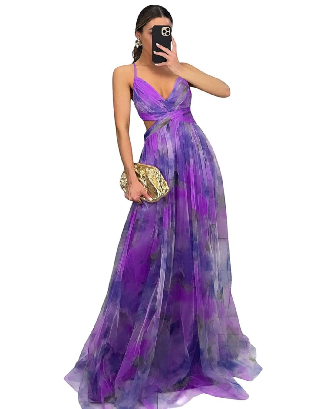 Émilienne — Vestido largo artístico y fluido