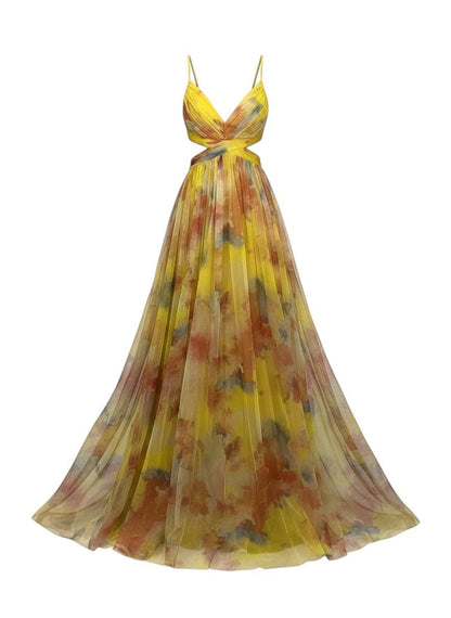 Émilienne — Vestido largo artístico y fluido