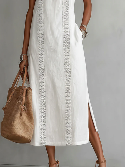 Marcelline — Vestido midi minimalista con elegancia natural