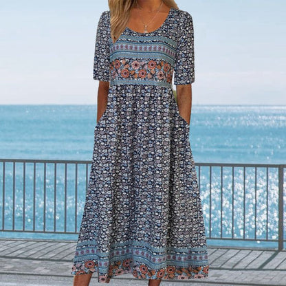 Julie — Vestido bohemio elegante y cómodo