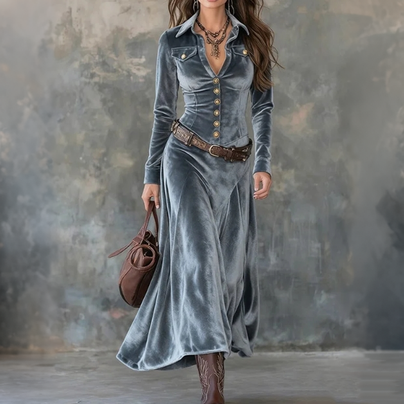 Madeleine — Vestido elegante de tacto suave