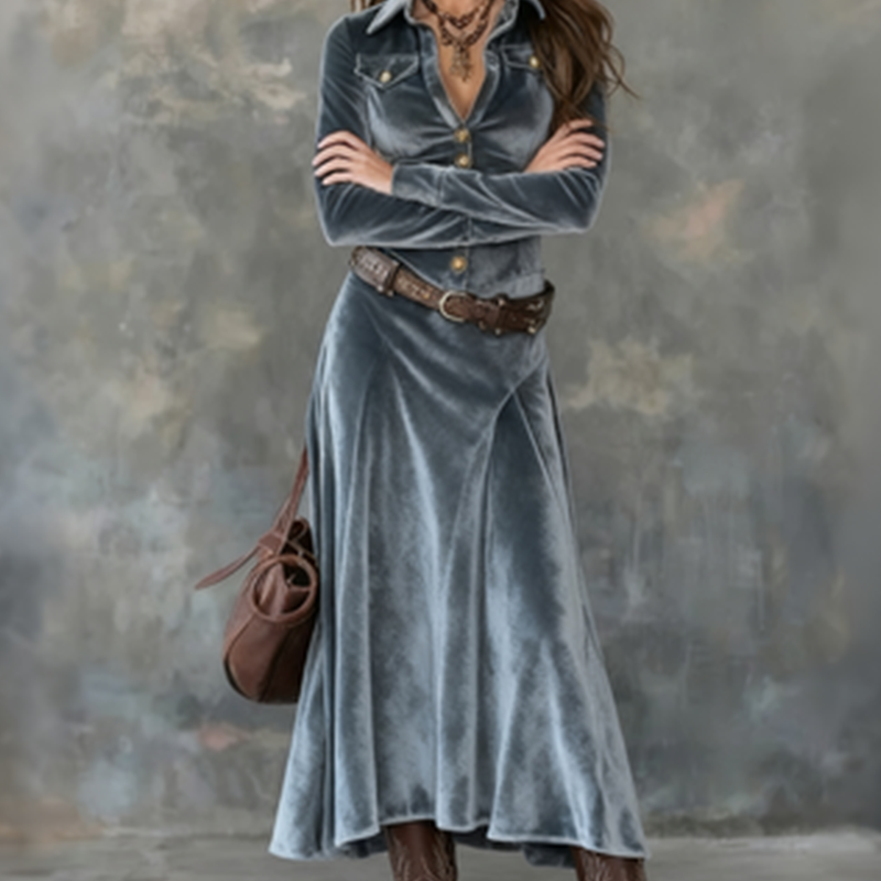 Madeleine — Vestido elegante de tacto suave