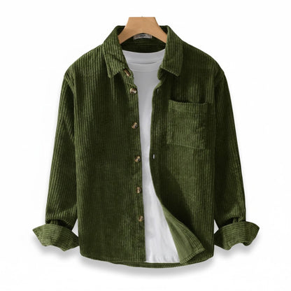 Rafael — Camisa de terciopelo elegante