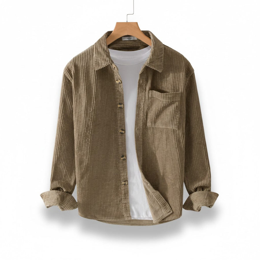 Rafael — Camisa de terciopelo elegante