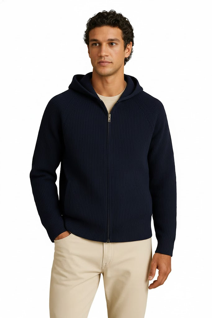 Bernard — Cárdigan largo elegante para hombres