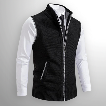 Harlain — Chaleco con cremallera elegante y cómodo