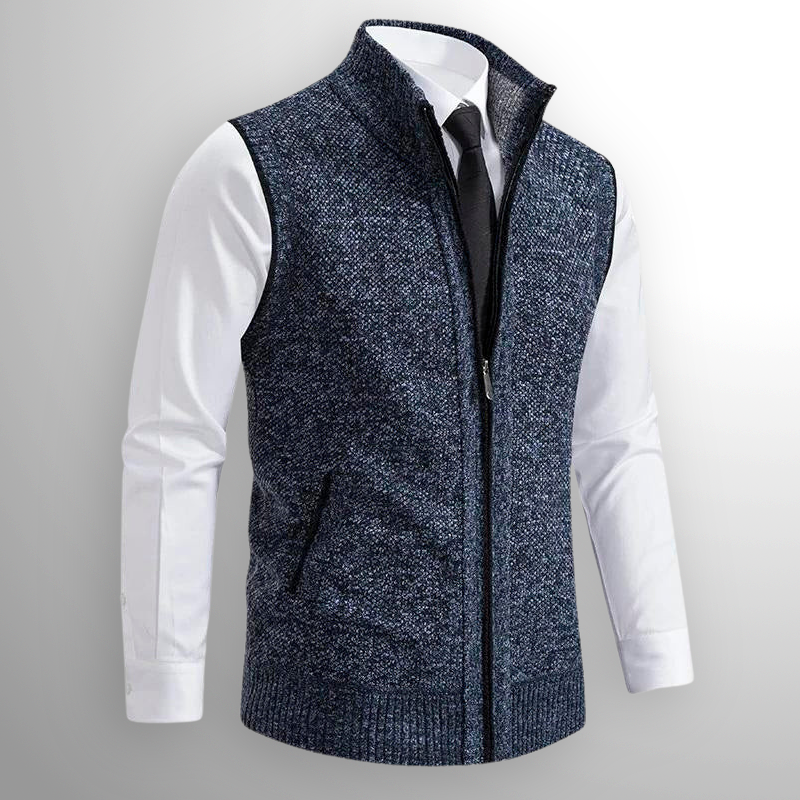 Harlain — Chaleco con cremallera elegante y cómodo