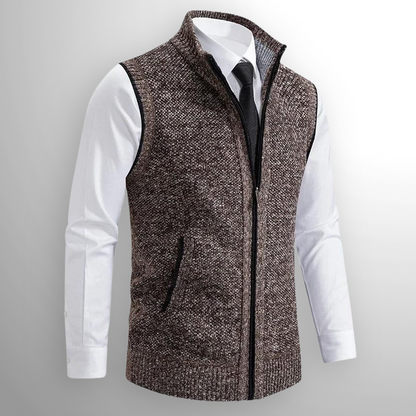 Harlain — Chaleco con cremallera elegante y cómodo